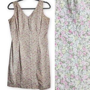 Vintage Gap Y2K Floral Sundress Womens 6 Cottagecore Fairy Spring Pastel Coquett